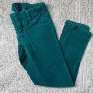 Gap green corduroy pants